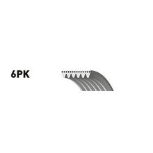 Ремень Поликлиновый Opel Astra H 04 05> Gates арт. 6PK1310