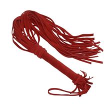 Красная плеть &#171;Королевский велюр&#187; - 65 см. Красный