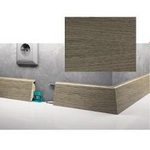 Плинтус деревянный Cezar Boa 006, 58мм L=2,20m., Дуб структурный