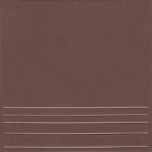 КЕРАМИН Амстердам 4 Ступень керамогранит 298х298х8мм коричневый (15шт=1,33 кв.м.)   КЕРАМИН Амстердам 4 Ступени керамогранит неполированный 298х298х8мм коричневый (упак. 15шт.=1,33 кв.м.)