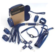 Синий набор БДСМ-девайсов Bandage Kits (167049)