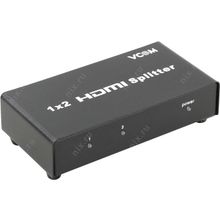 Разветвитель   VCOM   VDS8040D DD412A   HDMI Splitter (1in -  2out)  +  б.п.