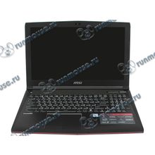 Ноутбук MSI "GE62 6QF-098XRU" (Core i5 6300HQ-2.30ГГц, 8ГБ, 1000ГБ, GFGTX970M, DVD±RW, LAN, WiFi, BT, WebCam, 15.6" 1920x1080, FreeDOS), черный [136565]