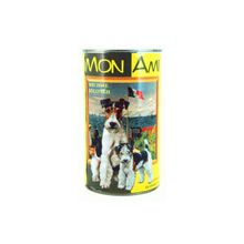 Консервы для собак МонАми Мясные кусочки 1.2 кг