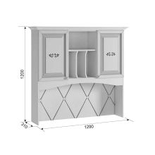 ПМ: МебельСон Алиса Приставка для стола 1200