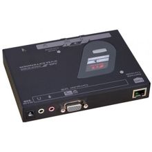 Удлинитель kvm rextron консоль+удаленный модуль d-sub (vga 1920х1200) + 2хusb, 1хrj-45, d-sub(vga + usb   ps 2), audio, дальность 200м, черный, в комплекте: 2 кабеля 1,8м (cbm-180uh), 1хБП, инструкция (eng) (exca-2022c)