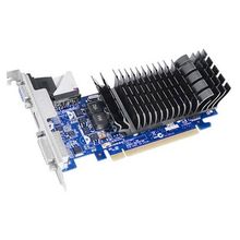 Видеокарта ASUS GeForce 210 589Mhz PCI-E 2.0 1024Mb 1200Mhz 64 bit DVI HDMI HDCP Silent (EN210SIL DI 1GD3 V2(LP))