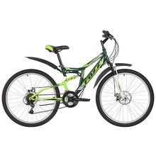 Велосипед FOXX FREELANDER зеленый 26" 18"