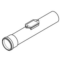 T2R Труба с ревизионным отверстием D80 мм - 0,4 м Protherm