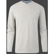 Wellensteyn T-Shirt Men Longsleeve Lightgreymelange