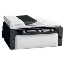 МФУ лазерное монохромное Ricoh Aficio SP 111SF A4 16стр мин 32Мб факс ADF USB Белый Черный 407419