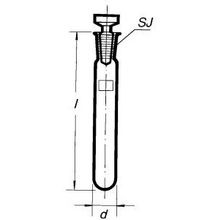 Пробирка для образцов с притертой пробкой, 22*150 (Кат. № 8547 632 422 812 222)