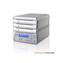 Сетевой накопитель Thecus  N3200XXX NETWORK STORAGE SERVER, 3x 3.5” SATA, 1x eSATA, 2x Gbit LAN, Atom™ N270, 1 GB DDR II