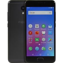 Смартфон Meizu M6    M711H-32Gb    Black (1.5+1GHz, 3Gb, 5.2"1280x720 IPS, 4G+WiFi+BT, 32Gb+microSD, 13Mpx)