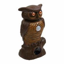 Садовый ультразвуковой отпугиватель вредителей со светодиодной подсветкой Owl Alert