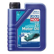 Liqui Moly Синтетическое моторное масло для водной техники Liqui Moly 25021 Marine Fully Synthetic 2T Motor Oil 1 л для 2-х тактных двигателей