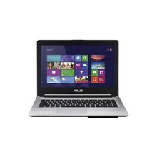 Ноутбук 14 Asus S46CM i7-3517U 4Gb 750Gb + SSD 24Gb nV GT635M 2Gb DVD(DL) BT Cam 2950мАч Win8 Черный [90NTJH414W13845813AU]