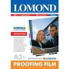 LOMOND 1400025 плёнка прозрачная  для цветопроб  А3+ (329 х 483) 180 г м2, 50 листов