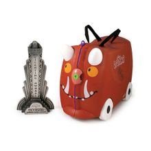 Trunki Груффало на колесиках коричневый