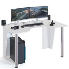 Сокол Игровой компьютерный стол КСТ-18 цвет белый ID - 292171