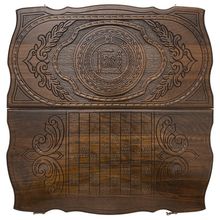 Нарды резные "Герб Чечни"