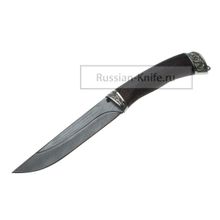 Нож Лань-1 (дамасская сталь - ручная ковка), венге