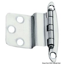 Osculati SS hinge 57x44 mm, 71.607.00