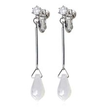 Клипсы под серебро (арт. 76509-1)