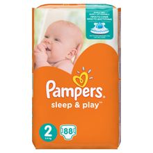 Pampers Sleep & Play Mini 2 (3 - 6 кг) 88 шт