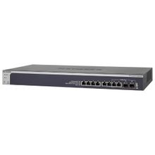 netgear (Управляемый гигабитный smart-коммутатор на 16 портов 10gbase-t + 2 sfp+ 10gbase-t (combo) порта, c улучшенными функциями acl, qos и поддержкой ipv6) xs716t-100nes