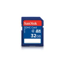 Карта памяти SanDisk SD-32GB SD, стандарт SDHC, 32 ГБ