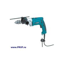 Дрель эл. 1010Вт, "Makita" HP2070, ПСР 1.5-13мм, 2-х скоростная, удар.- вращ., реверс