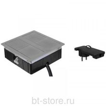 Asa VersaHit Dual 1х220 + 2 USB зарядки нерж. сталь (06015F00009)