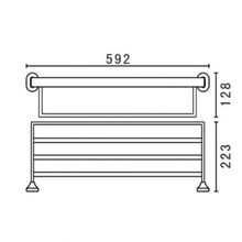 Art&Max Полотенцедержатель Ovale AM-4022B