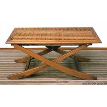 Osculati Foldable teak table 125x80 cm, 71.305.70