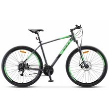 Велосипед 29" STELS Navigator-920 MD 2020 (рама 16,5"; антрацитовый зеленый)