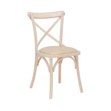 Стул Leset Грид мягкий, беленый дуб