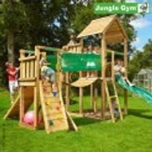 Jungle Gym Palaсe + Jungle Cottage (без горки) + жесткий мост + Swing + Rock