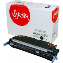 Картридж SAKURA Q6470A черный, 6000 к.