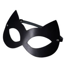 Штучки-дрючки Оригинальная черная маска  Кошка (черный)