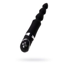 Чёрный анальный вибростимулятор Erotist - 20,7 см. Черный