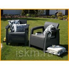 Кресла плетеные. Комплект Corfu Duo