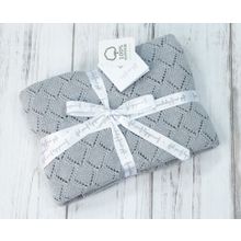 Плед Funnababy Punto 75х110 см вязаный 9216(Серый)