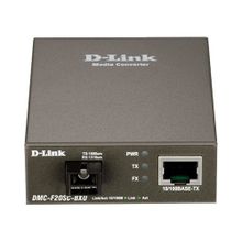 Медиаконвертер D-Link DMC-F20SC-BXU 10 100Base-TX - 100Base-FX одноволоконный (WDM), SM, TX1310 RX1550, SC, 20км