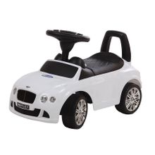 Chilok BO Машина Каталка МАШИНКА  БЕНТЛИ (муз.панель) 3-6 лет Белый