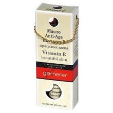Масло для лица Gemene Anti-Age Витамин E, 30 мл, с помпой