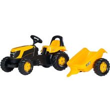 Rolly Toys 012619 Трактор детский с прицепом ROLLYKID JCB