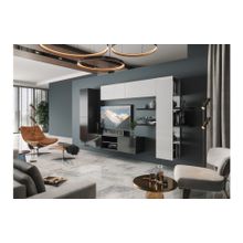 Case Гостиная Порту Венге Черный глянец