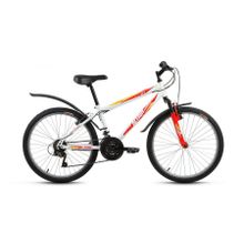 Подростковый горный (MTB) велосипед MTB HT 24 белый 14" рама