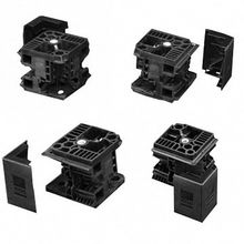 Flex-Block угловые элем-ты 100мм² RAL9005 |  код. 8100000 |  Rittal